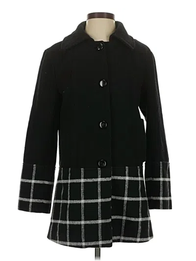Pre-owned Slate & Willow Coat In Black