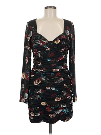 Pre-owned Slate & Willow Cocktail Dress In Black