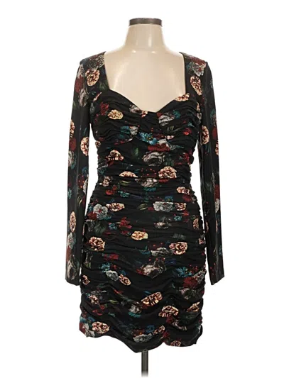 Pre-owned Slate & Willow Cocktail Dress In Black