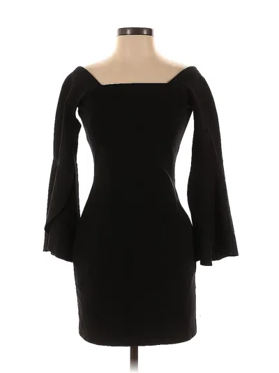 Pre-owned Slate & Willow Cocktail Dress In Black