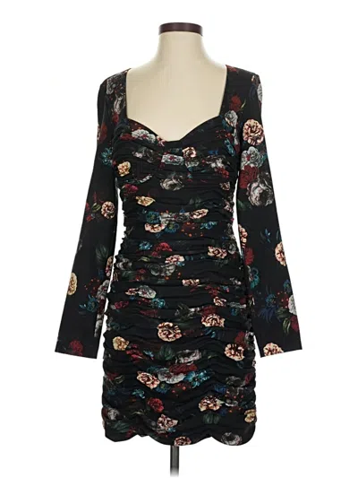 Pre-owned Slate & Willow Cocktail Dress In Black
