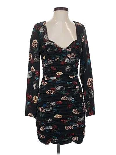 Pre-owned Slate & Willow Cocktail Dress In Black