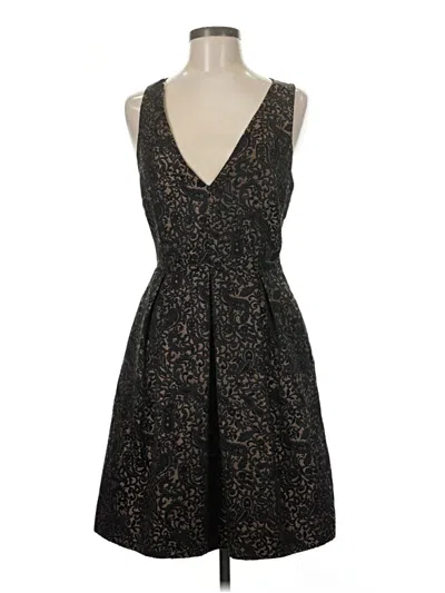 Pre-owned Slate & Willow Cocktail Dress In Black