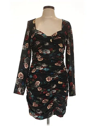 Pre-owned Slate & Willow Cocktail Dress In Black