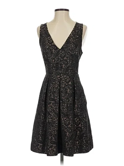 Pre-owned Slate & Willow Cocktail Dress In Black