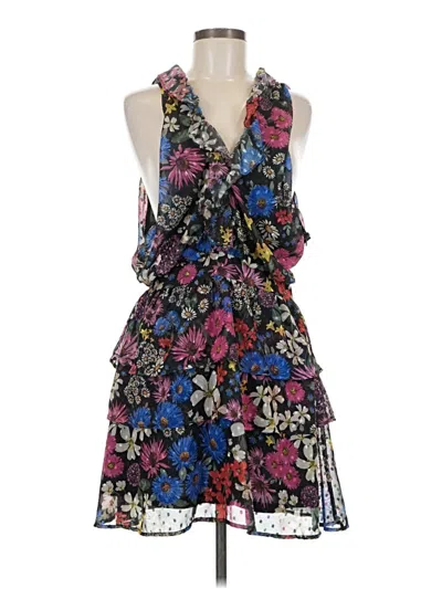 Pre-owned Slate & Willow Cocktail Dress In Black