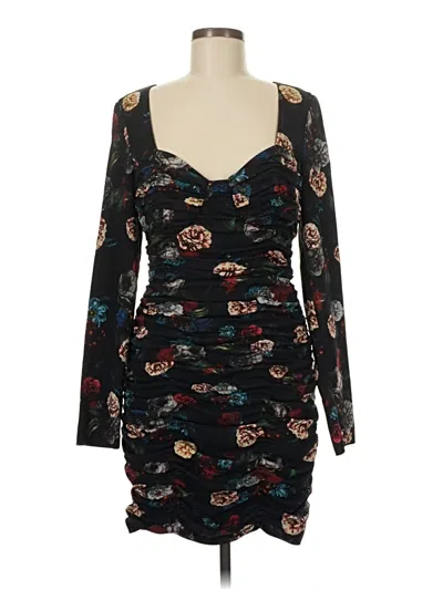 Pre-owned Slate & Willow Cocktail Dress In Black