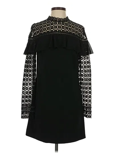 Pre-owned Slate & Willow Cocktail Dress In Black