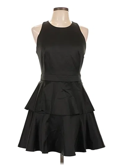 Pre-owned Slate & Willow Cocktail Dress In Black