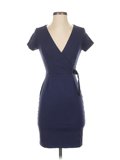 Pre-owned Slate & Willow Cocktail Dress In Blue