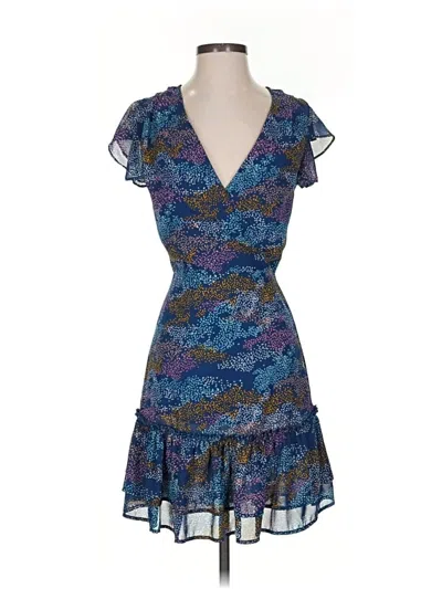 Pre-owned Slate & Willow Cocktail Dress In Blue
