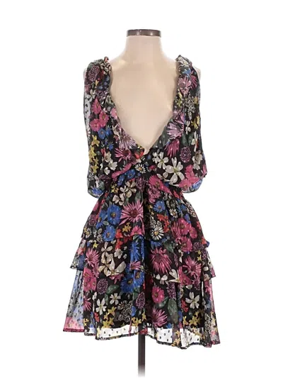 Pre-owned Slate & Willow Cocktail Dress In Blue
