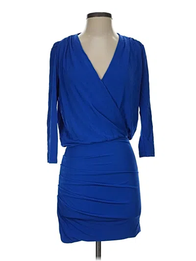 Pre-owned Slate & Willow Cocktail Dress In Blue