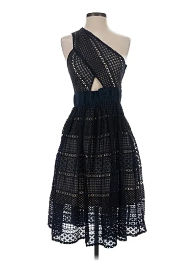 Pre-owned Slate & Willow Cocktail Dress In Blue