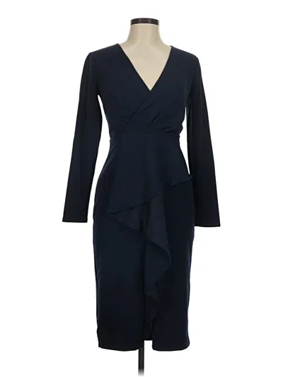 Pre-owned Slate & Willow Cocktail Dress In Blue