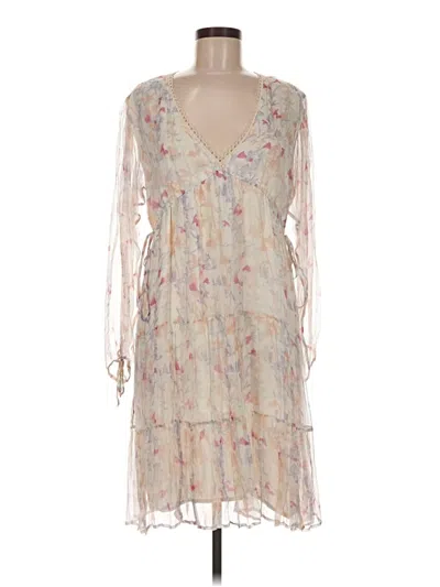 Pre-owned Slate & Willow Cocktail Dress In Ivory