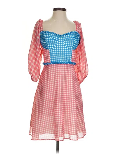 Pre-owned Slate & Willow Cocktail Dress In Pink