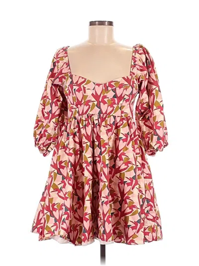 Pre-owned Slate & Willow Cocktail Dress In Pink