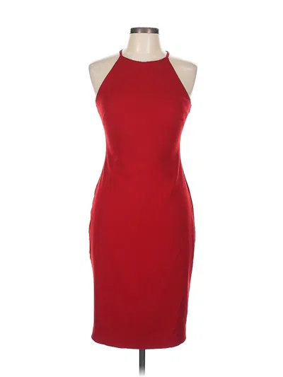 Pre-owned Slate & Willow Cocktail Dress In Red