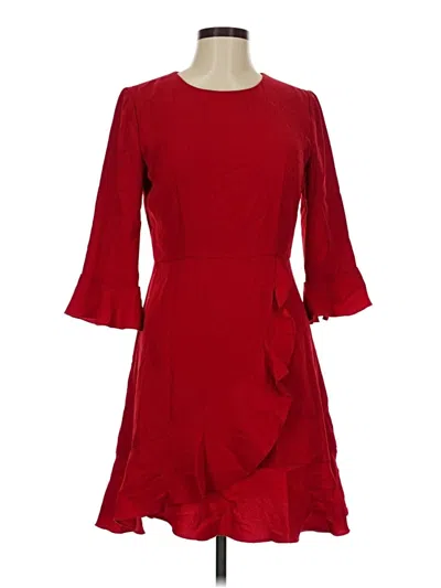 Pre-owned Slate & Willow Cocktail Dress In Red