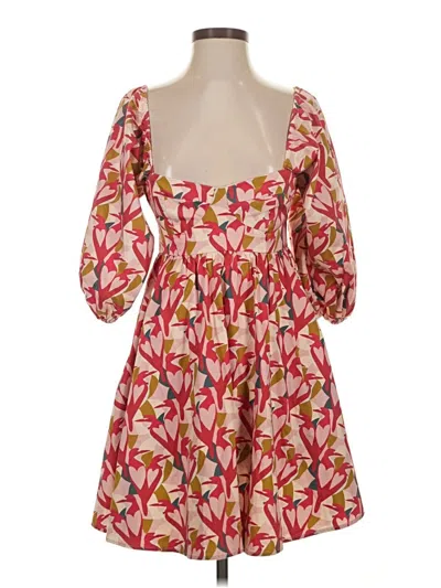 Pre-owned Slate & Willow Cocktail Dress In Red