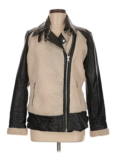 Pre-owned Slate & Willow Jacket In Tan