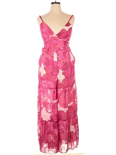 Pre-owned Slate & Willow Jumpsuit In Pink