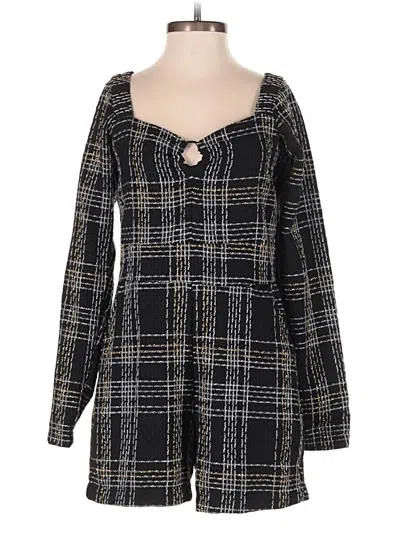 Pre-owned Slate & Willow Romper In Black