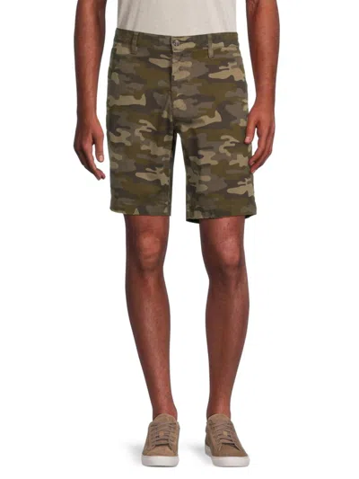 Slate & Stone Men's Camo Shorts In Green Camo