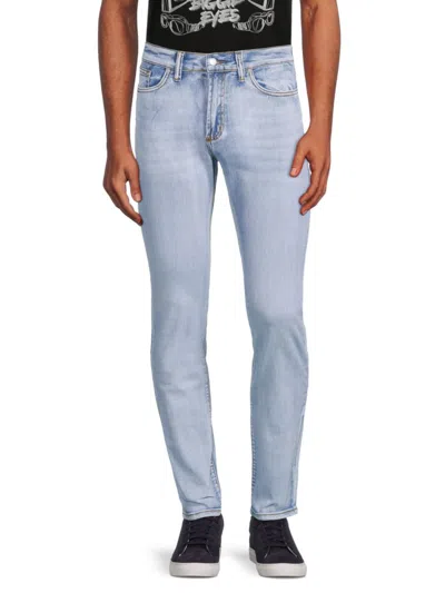Slate & Stone Men's Mercer High Rise Skinny Jeans In Light Blue