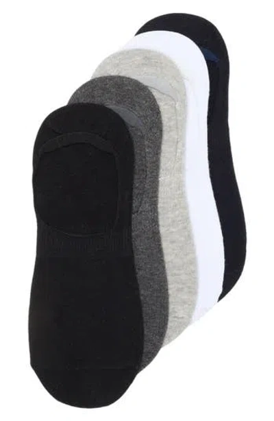 Slate & Stone Assorted 5-pack No-show Socks In Black Multi-color