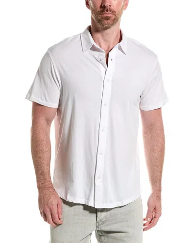Slate & Stone Knit Shirt In White