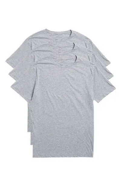 Slate & Stone Pack Of 3 Crewneck T-shirts<br> In Grey