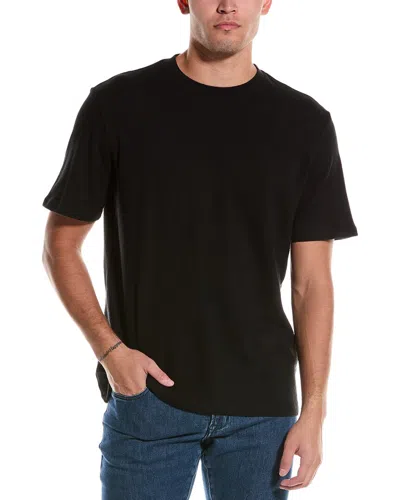 Slate & Stone Textured T-shirt In Black