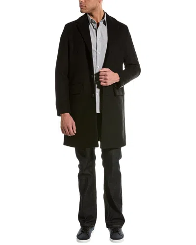 Slate & Stone Wool-blend Topcoat In Black