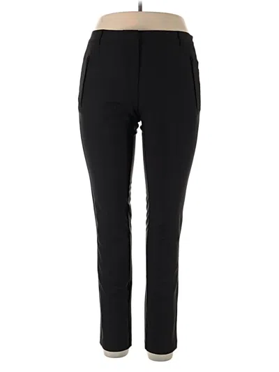 Pre-owned Slazenger Active Pants In Black