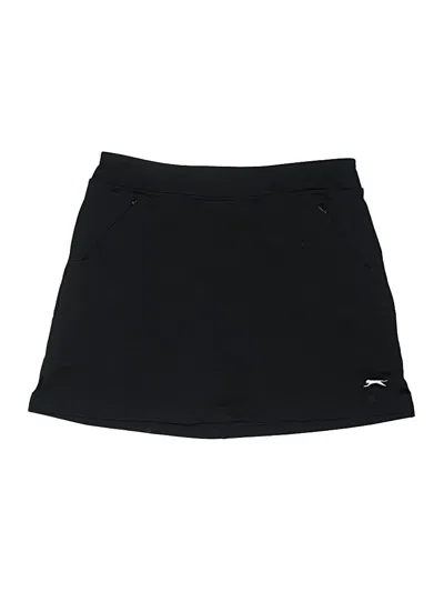 Pre-owned Slazenger Active Skort In Black