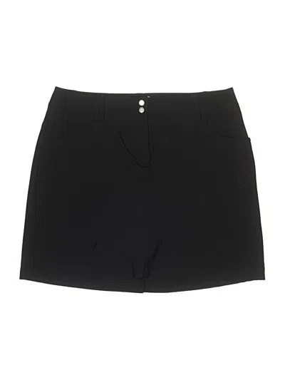Pre-owned Slazenger Active Skort In Black