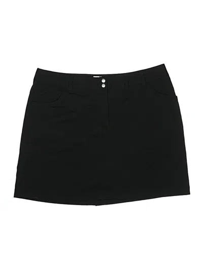 Pre-owned Slazenger Active Skort In Black