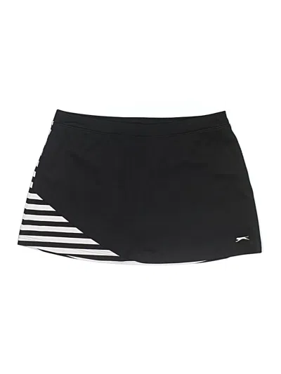 Pre-owned Slazenger Active Skort In Black