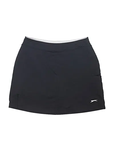 Pre-owned Slazenger Active Skort In Black