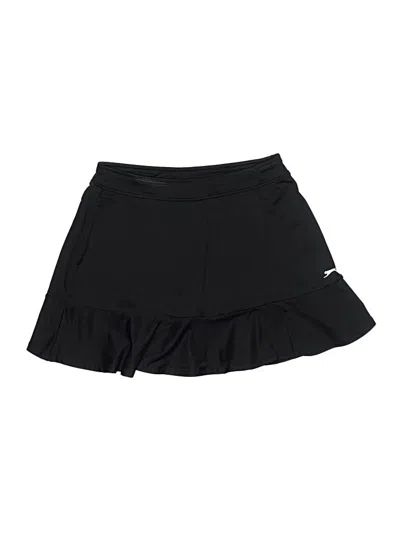 Pre-owned Slazenger Active Skort In Black
