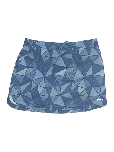 Pre-owned Slazenger Active Skort In Blue
