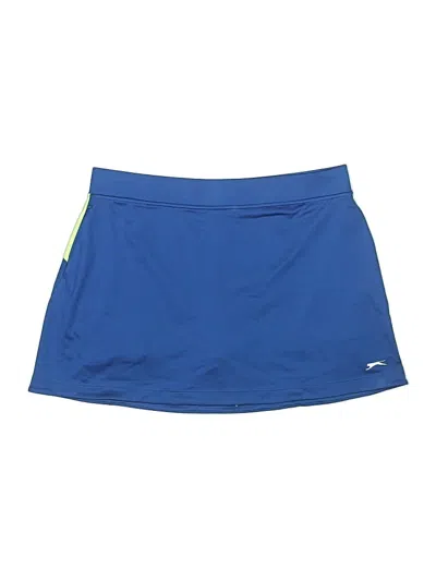 Pre-owned Slazenger Active Skort In Blue