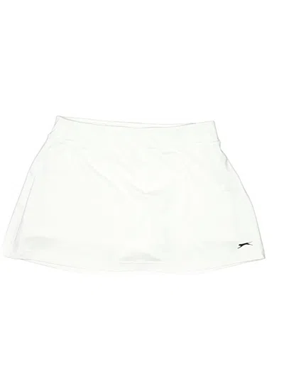 Pre-owned Slazenger Active Skort In White