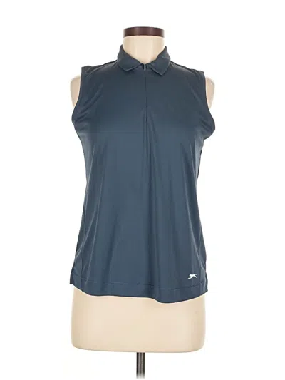 Pre-owned Slazenger Active Tank Top In Blue