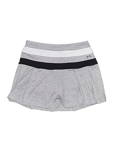 Pre-owned Slazenger Athletic Shorts In Gray