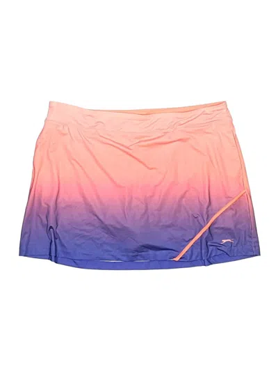 Pre-owned Slazenger Casual Skirt In Pink
