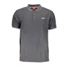 Slazenger Gray Cotton Polo Shirt In Grey
