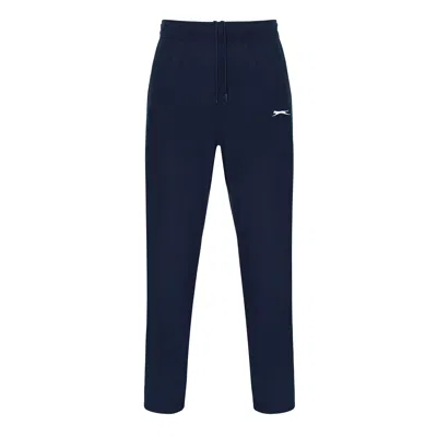 Slazenger Jersey Jogging Bottoms Mens In Navy